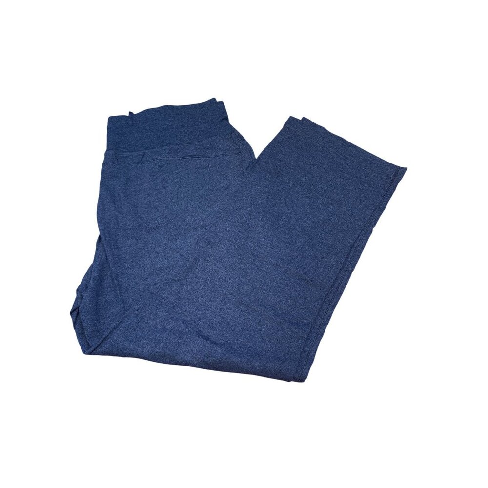 Womens Navy Blue Drawstring Waist Stretch Lounge Pants By Tek Gear Size PXXL